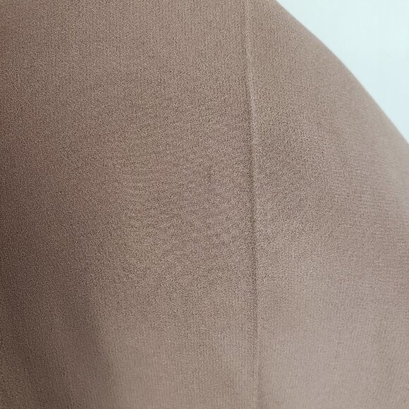 Aritzia Babaton Conan Pants Pull On Beige Tuxedo Cropped Stripe Womens Size 4 - Picture 9 of 9